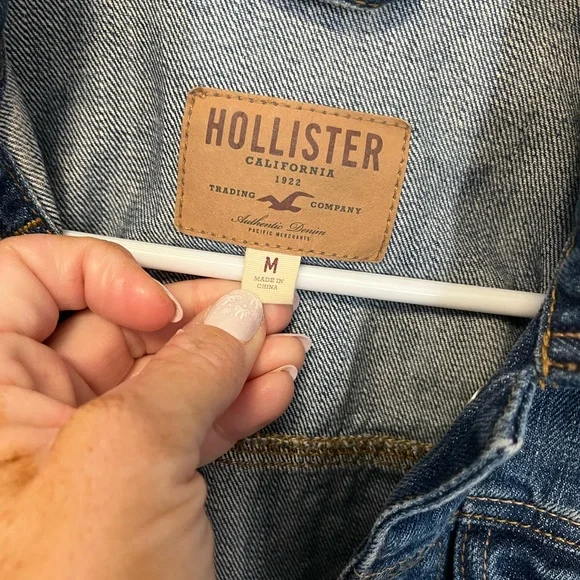 Hollister Blue Denim Jacket - Picture 2 of 3